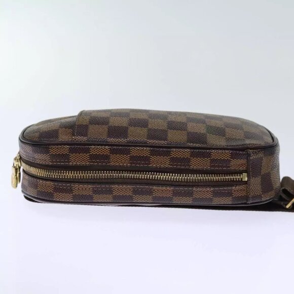 LOUIS VUITTON Damier Ebene Pochette Gange Shoulder Bag